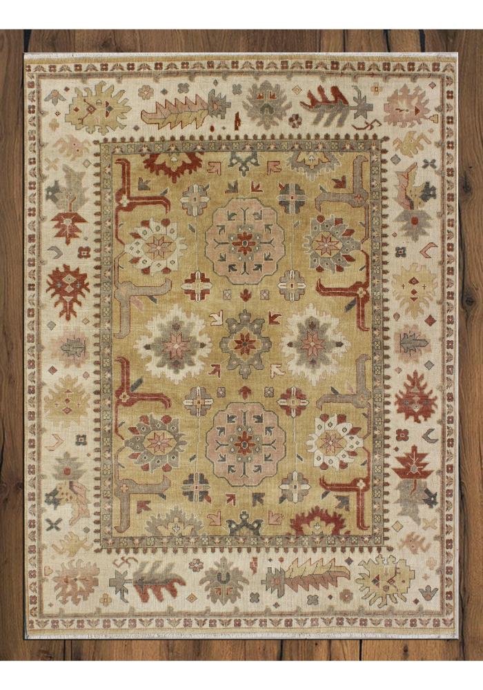 Hand-Knotted Rug